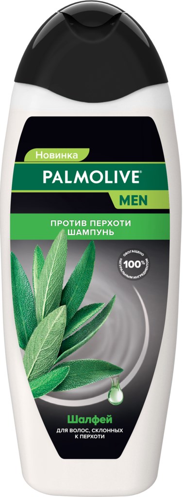 Шампунь для волос Palmolive men против перхоти шалфей 450мл