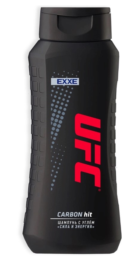 Шампунь с углем EXXE carbon hit ufc Сила и энергия 400мл Шампунь с углем EXXE carbon hit ufc Сила и энергия 400мл