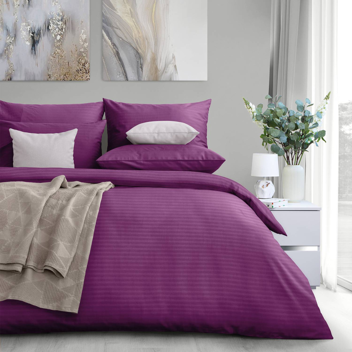 Комплект постельного белья Verossa stripe Евро 50/70 и 70/70 70012 23 2501