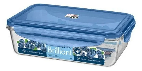 Контейнер для продуктов Phibo Brilliant 1 л синий