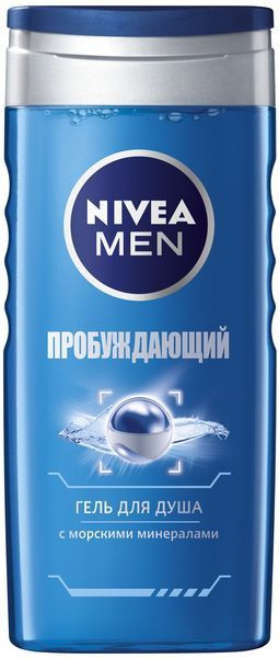 Nivea Гель для душа мужской Пробуждающий 250 мл