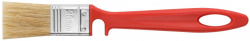 Кисть флейцевая Курс Крафт 25 мм натуральная светлая щетина пластиковая ручка с выемкой 00841