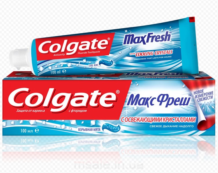 Зубная паста Colgate макс фреш взрыв мята 100мл