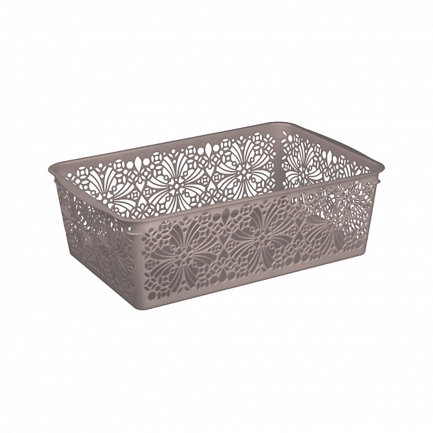 Корзинка универсальная Бытпласт floral 250х150х75мм