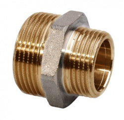 Ниппель U-Tec переходник 1х3/4 наружная-наружная