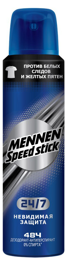 Део-спрей Mennen Speed Stick Невидимая защита 150мл 24/7