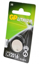 Элемент питания gp litium cr2016 1шт