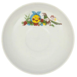 Блюдце чайное ДФЗ 140мм веселый колобок фарфор