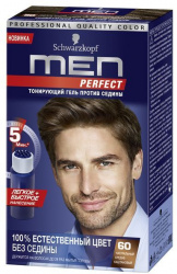 Men perfect 60 краска д/вол.натур. 80мл средне-кашт.