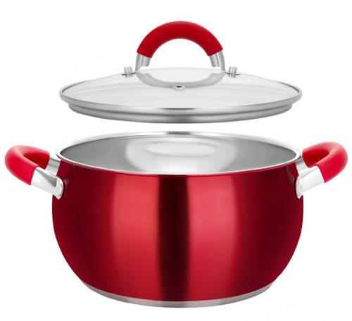 Кастрюля нержавеющая Appetite Scarlet 2.9 л Кастрюля нержавеющая Appetite Scarlet 2.9 л