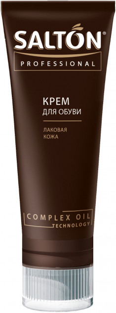 Крем для обуви Salton professional 75мл черный тюбик