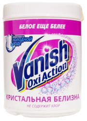 Отбеливатель Vanish Oxi Action кристальная белизна порошок 1 кг