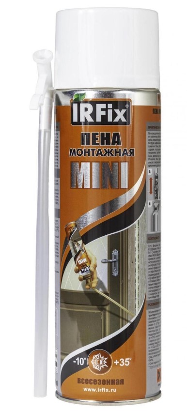 Пена монтажная IRFix mini всесезонная 500мл