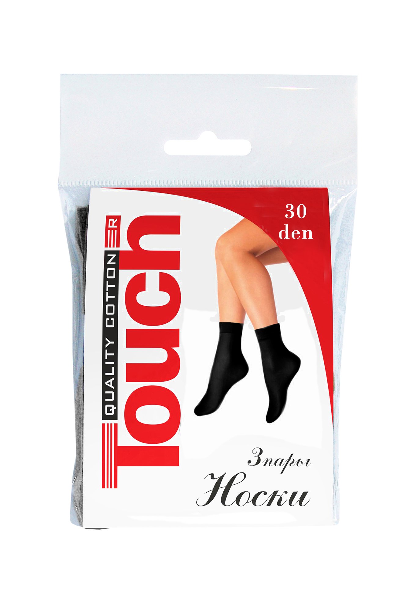 Носки женсие полиамид 2203-3ПАРЫ Touch 