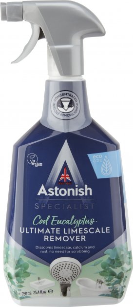 Удалитель известкового налета Astonish Cool Eucalyptus 750 мл