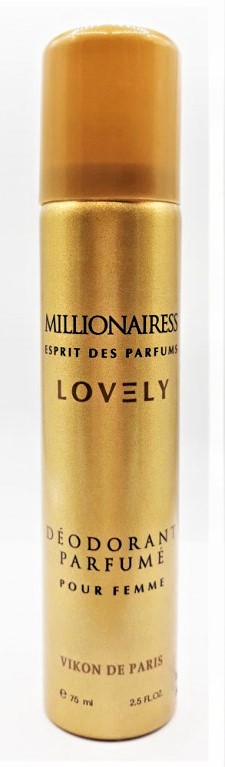 Дезодорант парфюмированный для женщин Миллионерша любимая Новая Заря 75 мл 