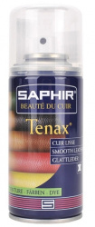 Краситель для обуви Saphir tenax для гладкой кожи 150мл красный