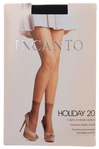 Носки Incanto  holiday 20 nero цвет черный 2шт