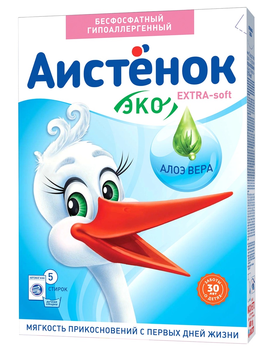 Стиральный порошок Аистенок-soft 400г