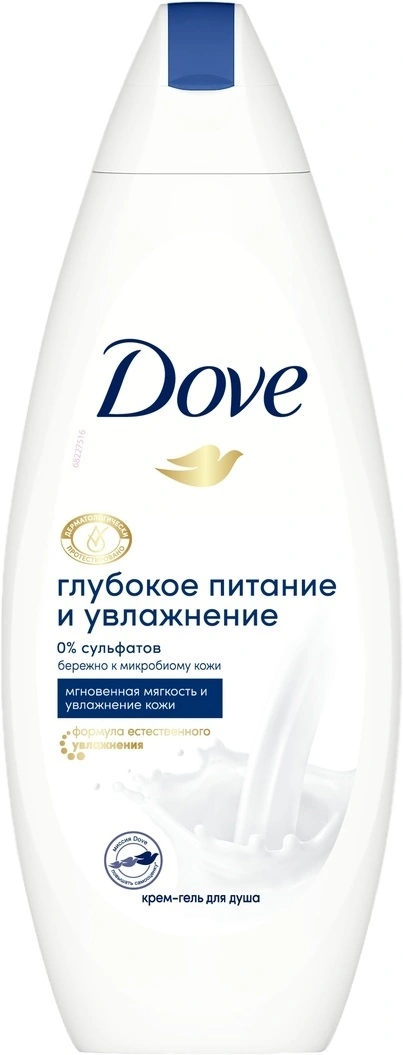 Крем-гель для душа Dove Глубокое питание и увлажнение 250мл