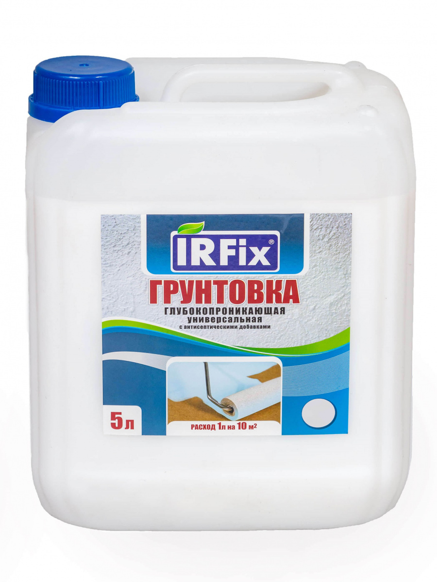 Грунтовка глубокого проникновения IRFix 5 л Грунтовка глубокого проникновения IRFix 5 л