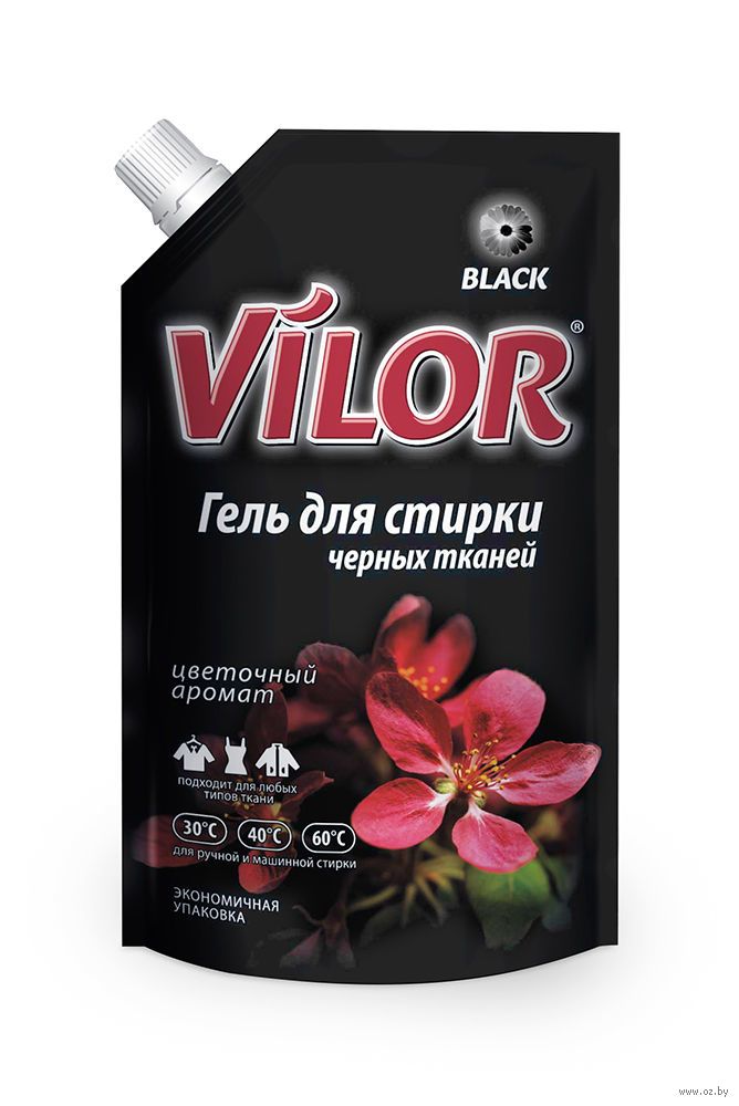 Жидкое средство Vilor для стирки черного белья 1л