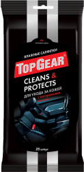 Top gear салфетки влажн.clean protects 25шт