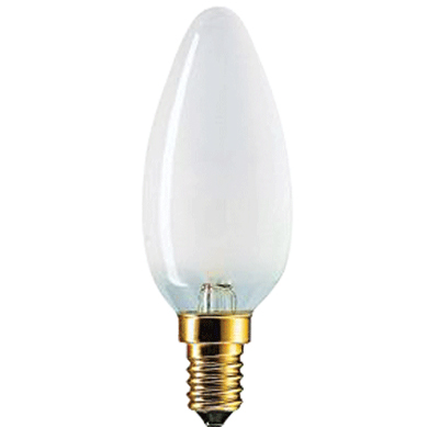 Лампа Philips b35 40w e14 fr свеча матовая