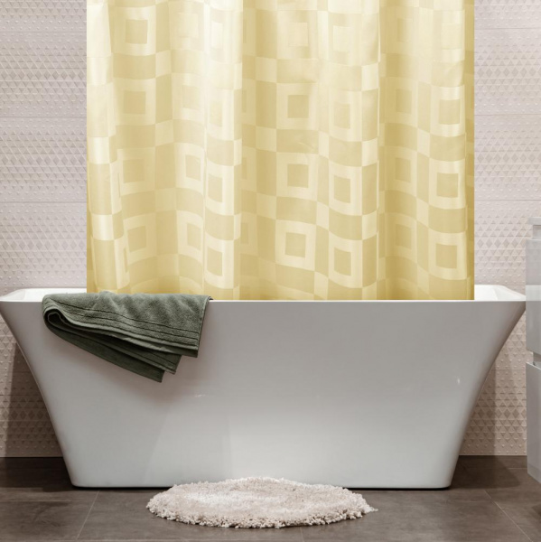 Штора для ванной Dasch Cascada Queen 180X200 бежевый 10521