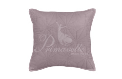 Чехол декоративный на подушку Pallada 45х45 см серо-розовый