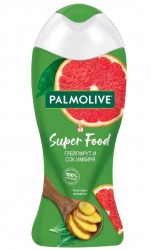 ель-крем для душа Palmolive Super Food, Грейпфрут и Сок Имбиря, 250 мл