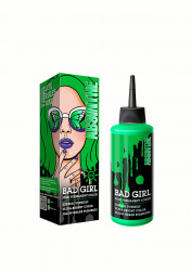 Краска для волос Bad girl absinthe (неоновый зеленый) 150мл