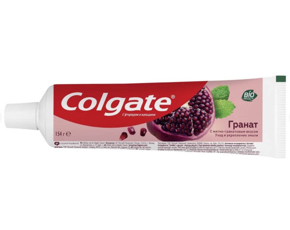 Зубная паста Colgate с мятно-гранатовым вкусом 100мл