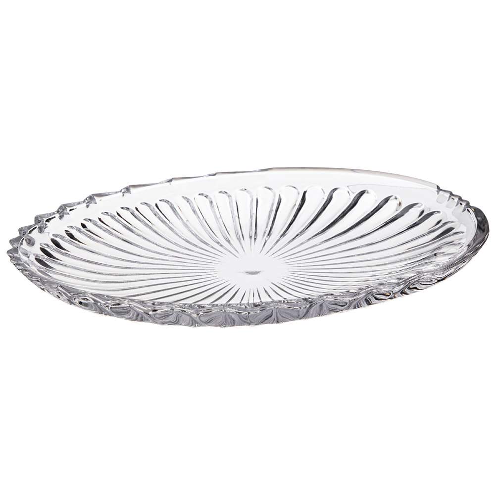 Блюдо овальное Alegre Glass 20x15 см 337-041