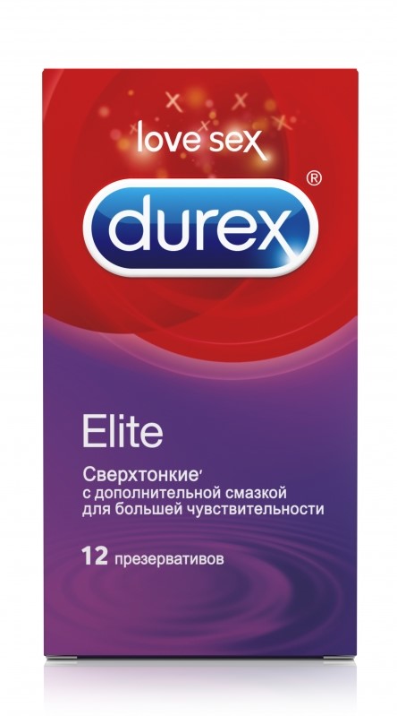Презервативы Durex Elite сверхтонкие №12 Презервативы Durex Elite сверхтонкие №12