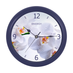 Часы настенные Energy Орхидеи EС-110 кварцевые