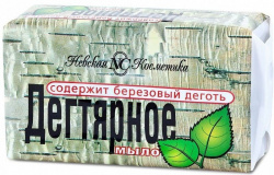 Невская Косметика Туалетное мыло Дегтярное 140 г