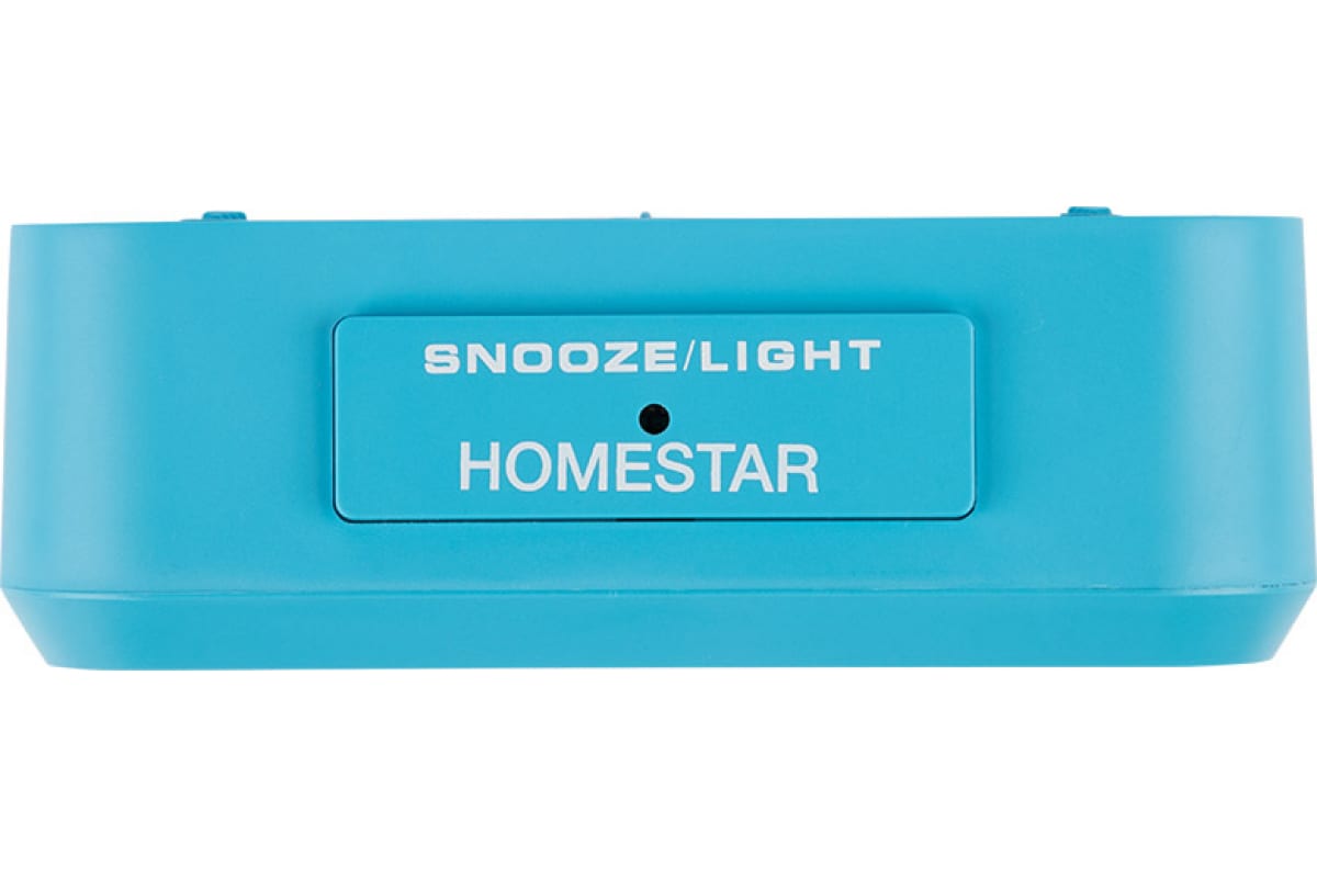 Часы электронные настольные HomeStar HS-0110 синие 104306