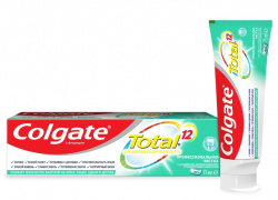 Зубная паста Colgate Total Профилактическая чистка гель 75мл