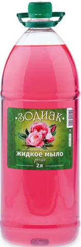 Мыло жидкое Зодиак Роза 2л