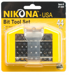 Набор бит с магнитным держателем Nikona 44 предмета