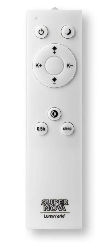 Управляемый светильник Lumin'arte 48w с пду CLL2148W-POLARIS