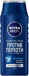Nivea Шампунь против перхоти для мужчин Укрепляющий Power 250 мл Nivea Шампунь против перхоти для мужчин Укрепляющий Power 250 мл