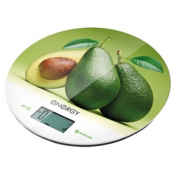 Весы кухонные Energy Авокадо EN-403 электронные круглые