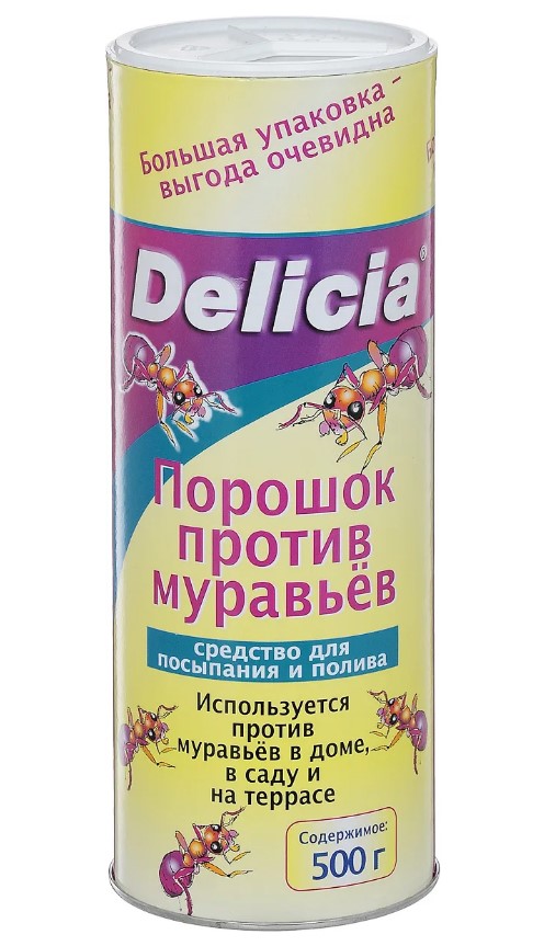 Порошок-приманка от муравьев Delicia 500г