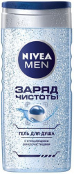 Nivea Гель для душа мужской Заряд чистоты 250 мл