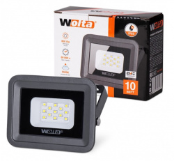 Прожектор светодиодный Wolta 10w smd 5500k ip65 wfl-10w/06 серый