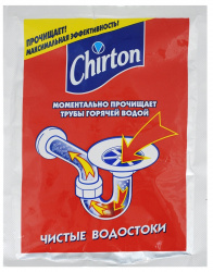 Средство Chirton для прочистки труб горячей водой 80г
