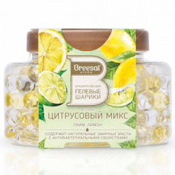 Ароматические гелевые шарики Breesal цитрусовый микс