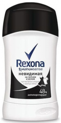 Рексона дез кристалл невидимое на чер. и бел.40мл/45г стик